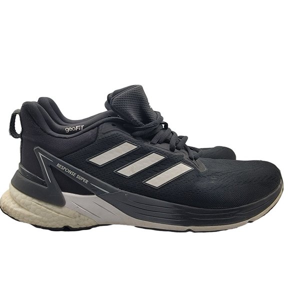 Adidas Response Super 2.0 Mens 12 Black White Running Shoes Mens G58068 main image 8